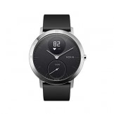 Withings Unisex Adult Steel HR-Fitnessuhr Armbanduhr, Black, 40mm, 40 mm - 1