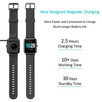 Fitpolo Smartwatch mit Schlafmonitor