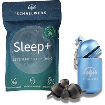 SCHALLWERK Sleep+ Ohrstöpsel zum Schlafen
