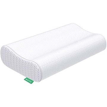 UTTU Sandwich Kissen: Höheneinstellbares Memory Foam Kopfkissen