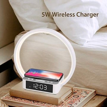 WILIT B17 Lichtwecker mit drahtloser Ladestation