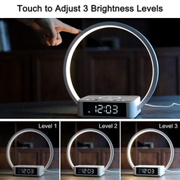 WILIT B17 Lichtwecker mit drahtloser Ladestation