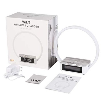WILIT B17 Lichtwecker mit drahtloser Ladestation