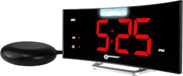 Geemarc Wake'n'Shake Curve Vibrationswecker mit großem Display